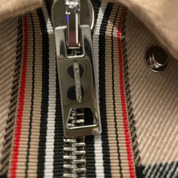 SOLD - Burberry Exaggerated Check Wool Cotton Overshirt - Picture 2 of 8